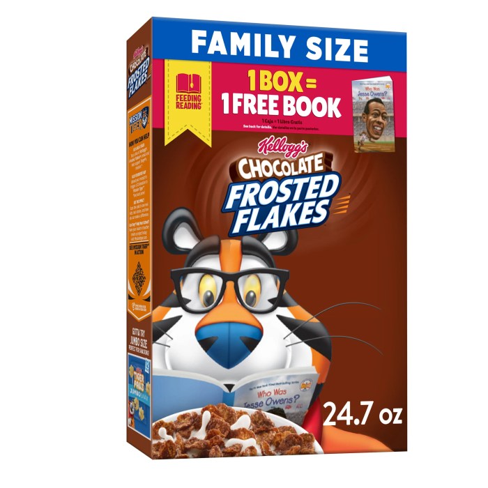 Cereal Nutrition Facts Frosted Flakes