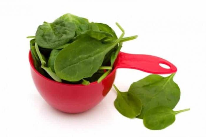 1 cup of cooked spinach nutrition facts