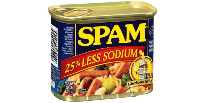 Spam Low Sodium Nutrition Facts Unveiling the Truth