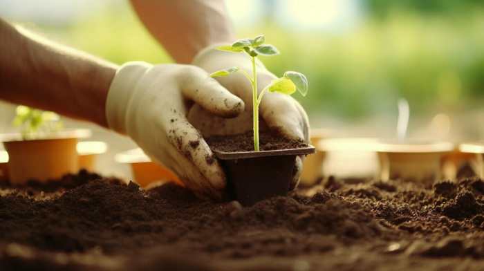 How deep in soil to plant weed seeds